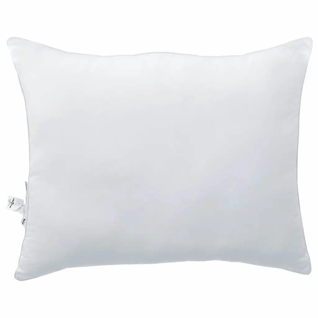 Cuscino 2 pcs Bianco 75 x 50 x 20 cm Cotone e Poliestere 42007806