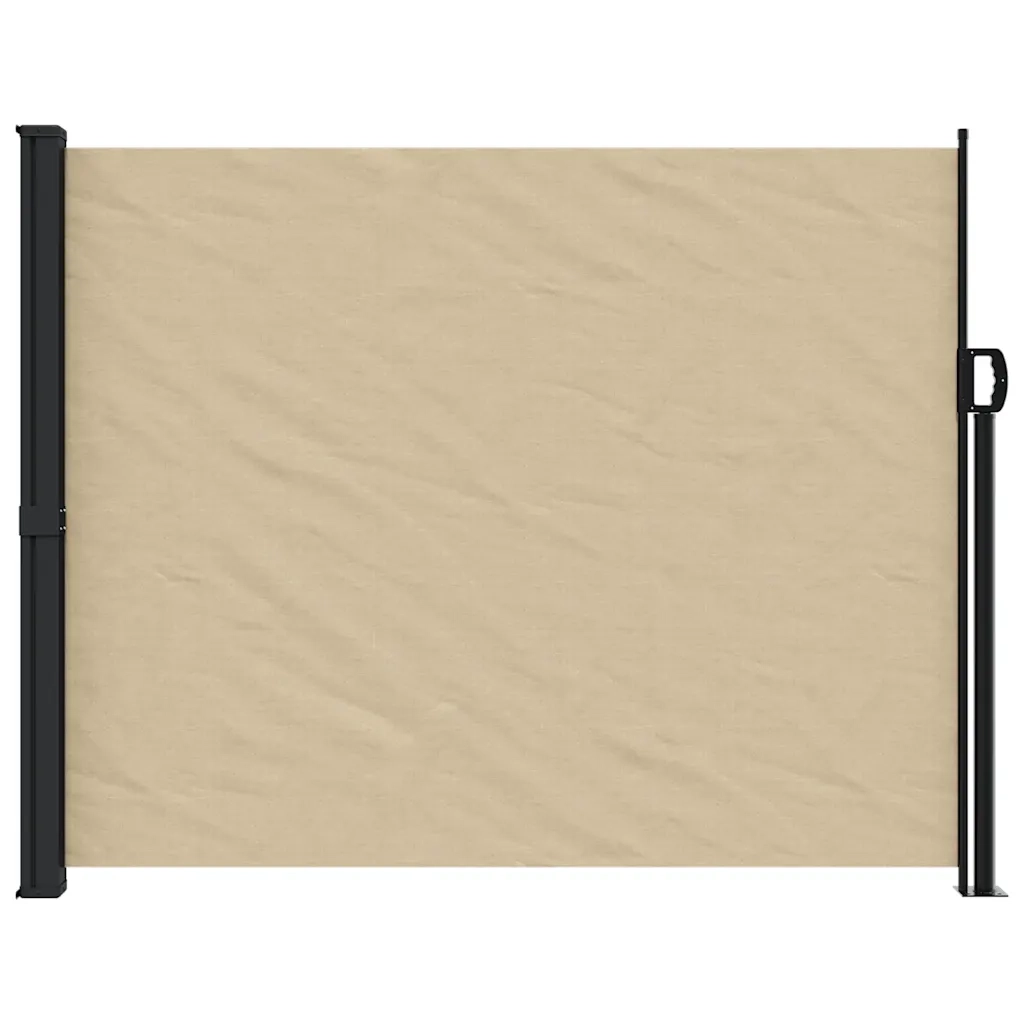 Tenda da Sole | Tenda laterale Retrattile Beige 170x300 cm