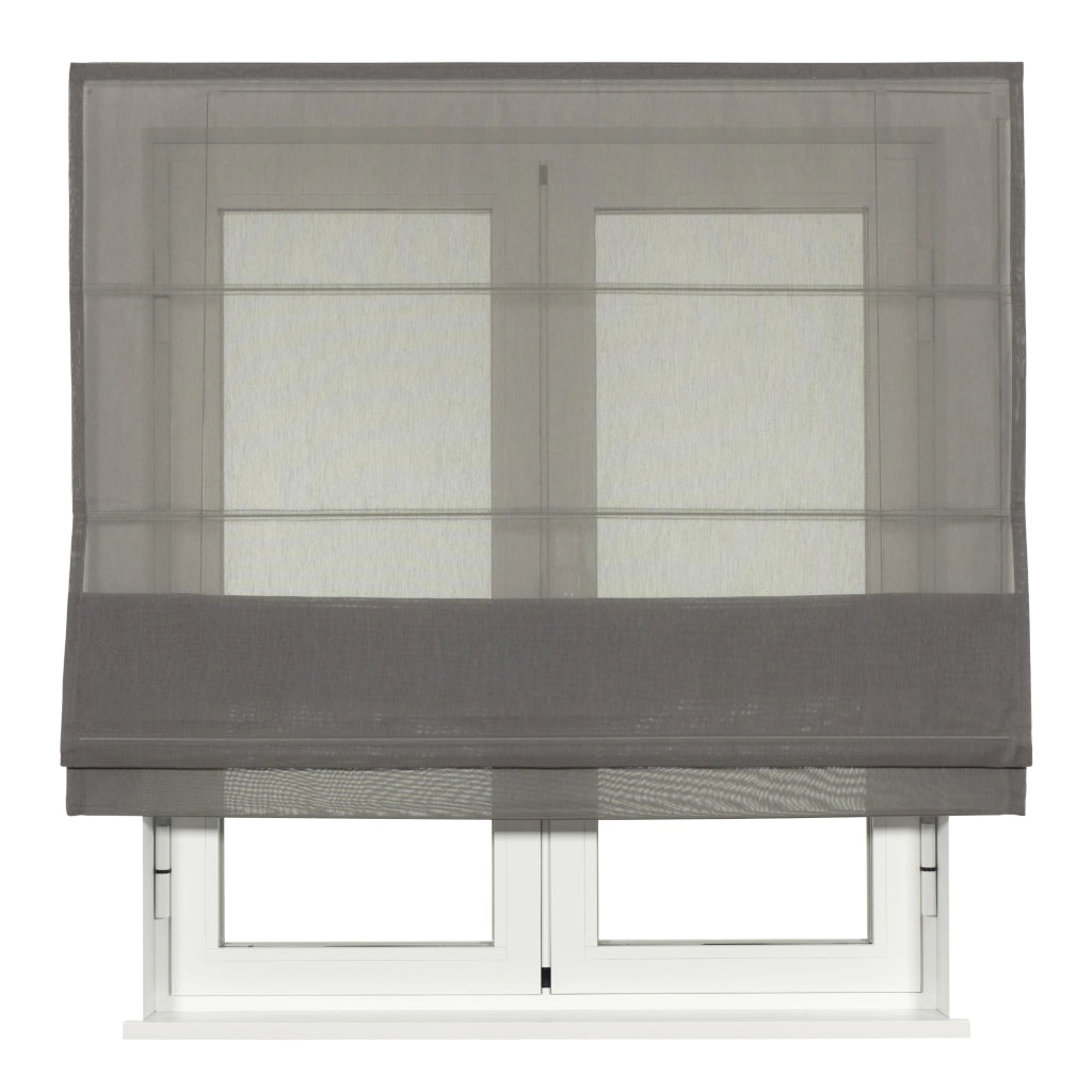 VIEWTEX Tenda pacchetto steccata a rete Grigio 150 x 250cm - Made in Europe - 5 anni di garanzia