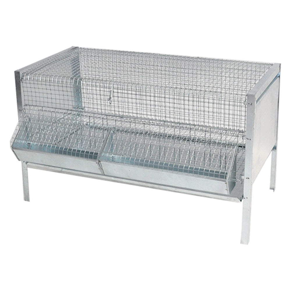 GABBIA PULCINI PIEGHEVOLE cm 100 x 50 x H 60  - MG GABBIE