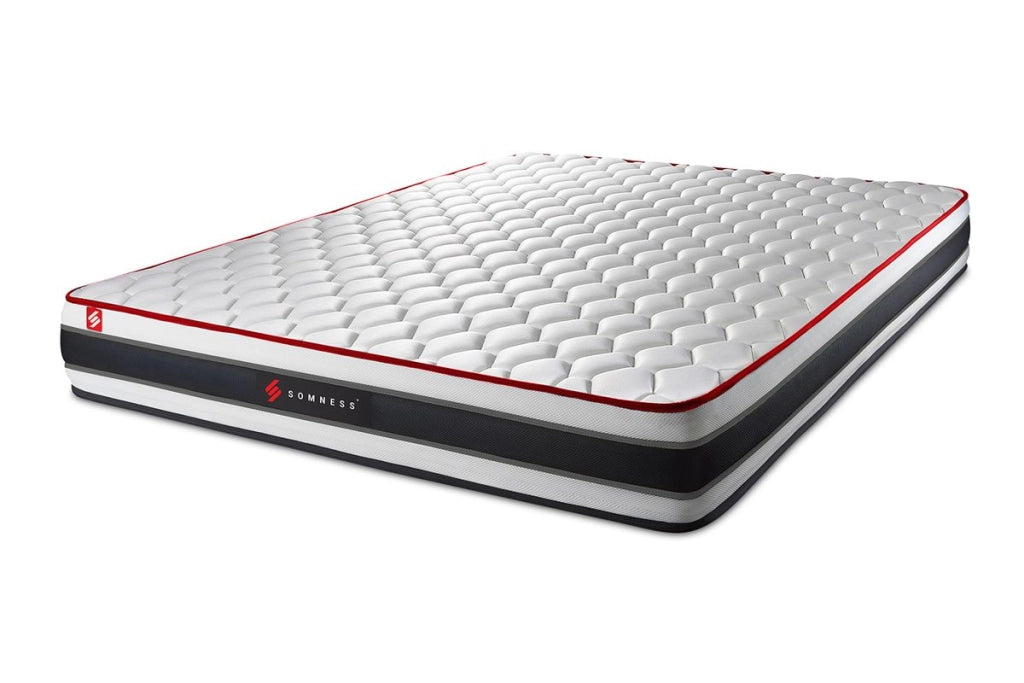 Materasso 200x200 cm Molle insacchettate e memory foam - Energy