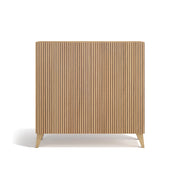 Scarpiera Herdasa effetto rovere dorato ante stampa doghe 90x90x27