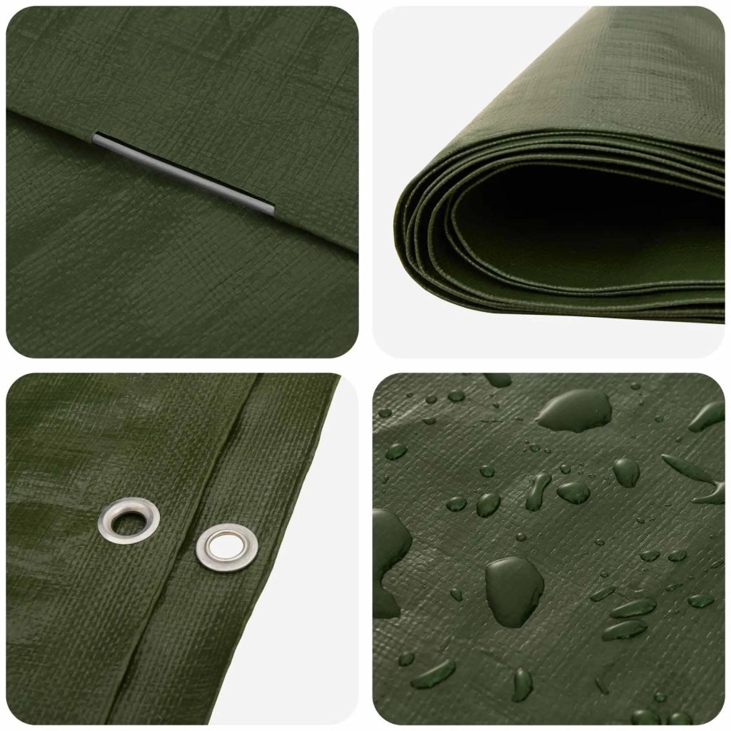 Telo con Occhielli Verde 4 x 4 m 260 gsm PE 42039372