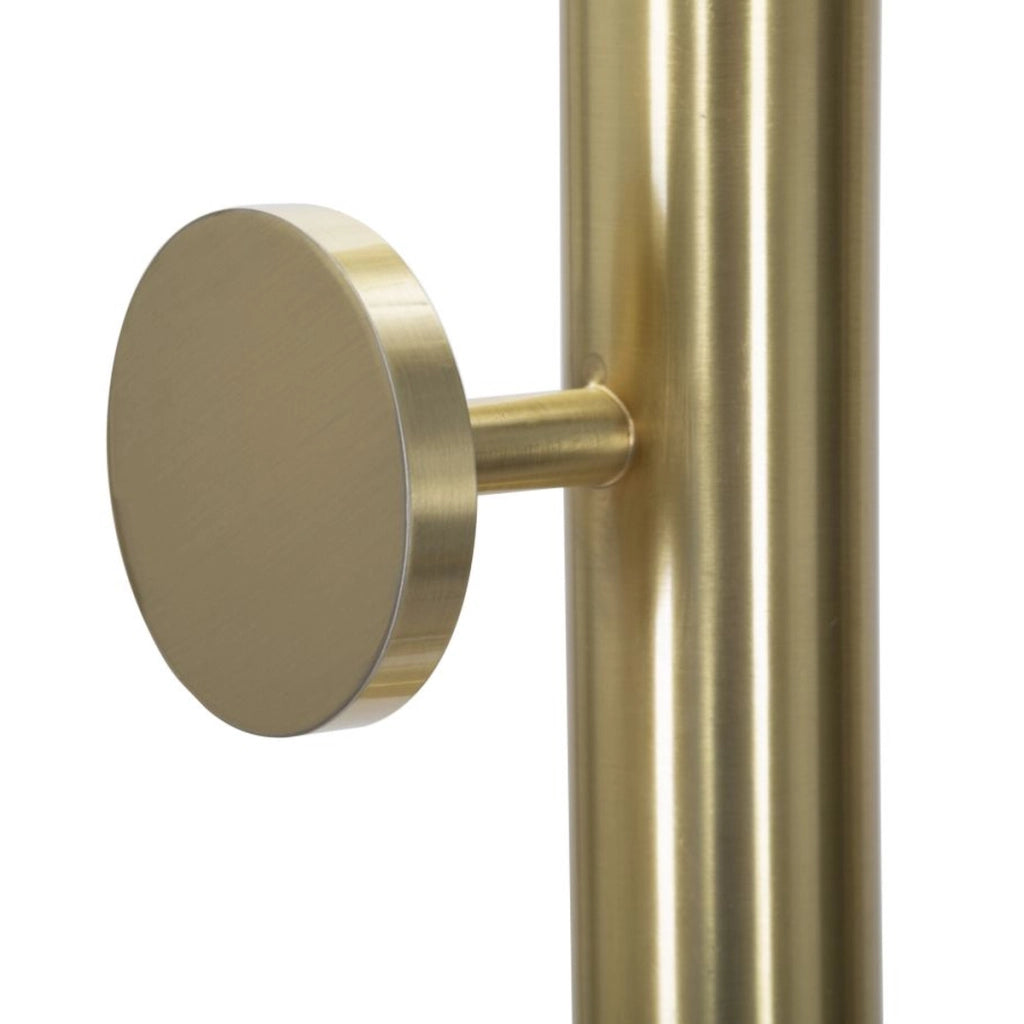 Appendiabiti Glamy in ferro dorato – Ø 30 x H 185 cm