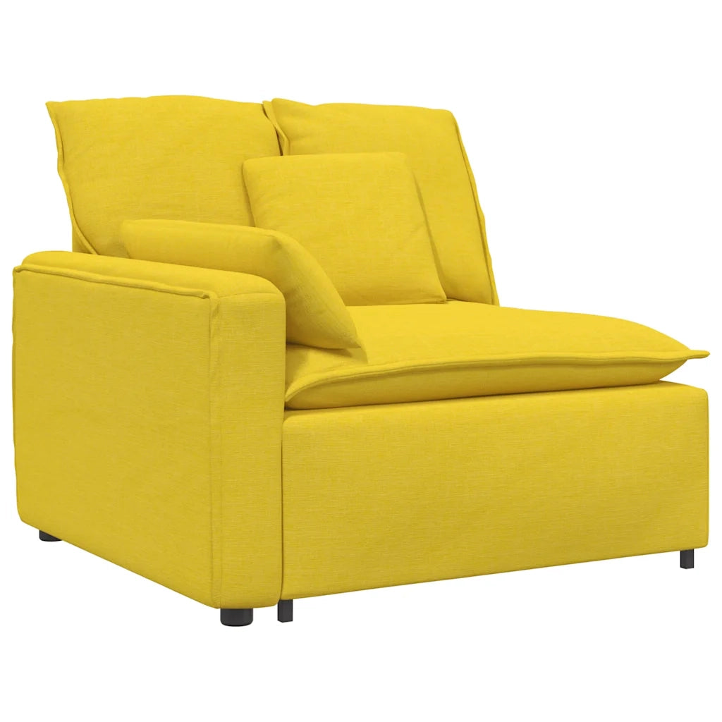 Modulo Terminale Bracciolo Divano Modulare con Cuscini-Sofa Modulare-Divanetto 100 cm 967611