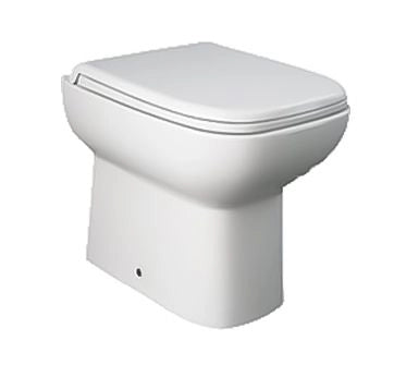 RAK Origin vaso filo parete con scarico 3/6L  50x36x40cm