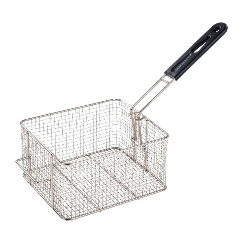 Friggitrice in acciaio inox con 2 vasche da 10 litri e vasca estraibile modello professionale 3614010