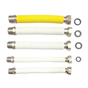 Kit Raccordi Flessibili Certificato Allacciamento Klimaline per Caldaie Murali