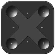 Pannello parete bluetooth controller dimmer controllo luci LED CASAMBI XPRESS NERO