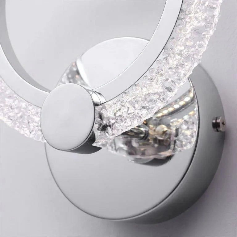 Applique Da Parete Led Lhj067-w Chrome