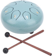 Tromba a Tamburo a 6 Pollici - 8 Note - Tamburo a Canna - Strumento a Percussione - Educazione Musicale - Terapia del Suono