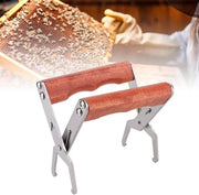 Fermo per telaio di apicoltura in acciaio inossidabile con linguetta - attrezzatura per apicoltura con accessori - attrezzatura per apicoltura.
