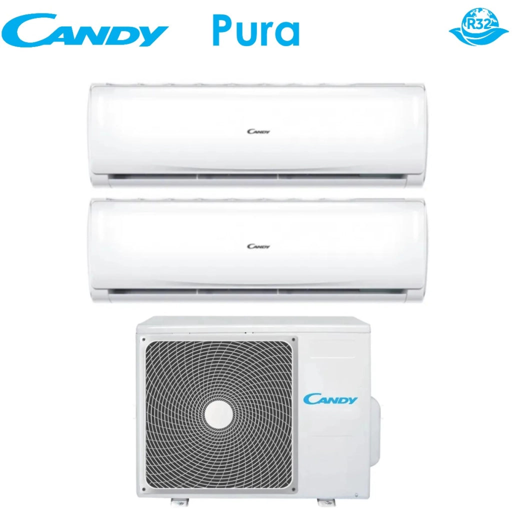 Condizionatore Dual Split Candy Pura 9+12 con CY-2T14AOUT R-32 Wi-Fi Integrato