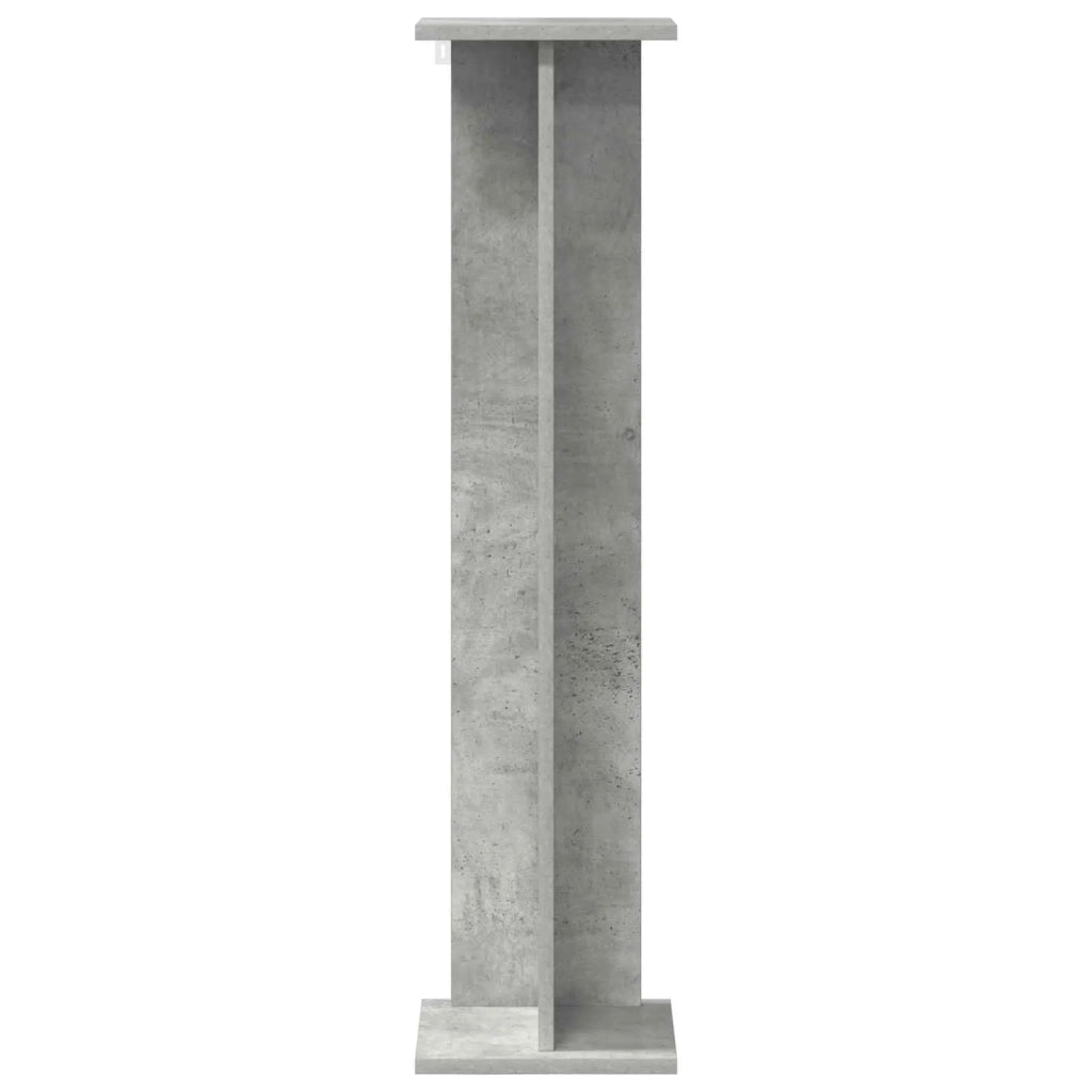Supporto per piante | Sostegno per piante 2 pz Grigio Cemento 25 x 25,5 x 100,5 cm
