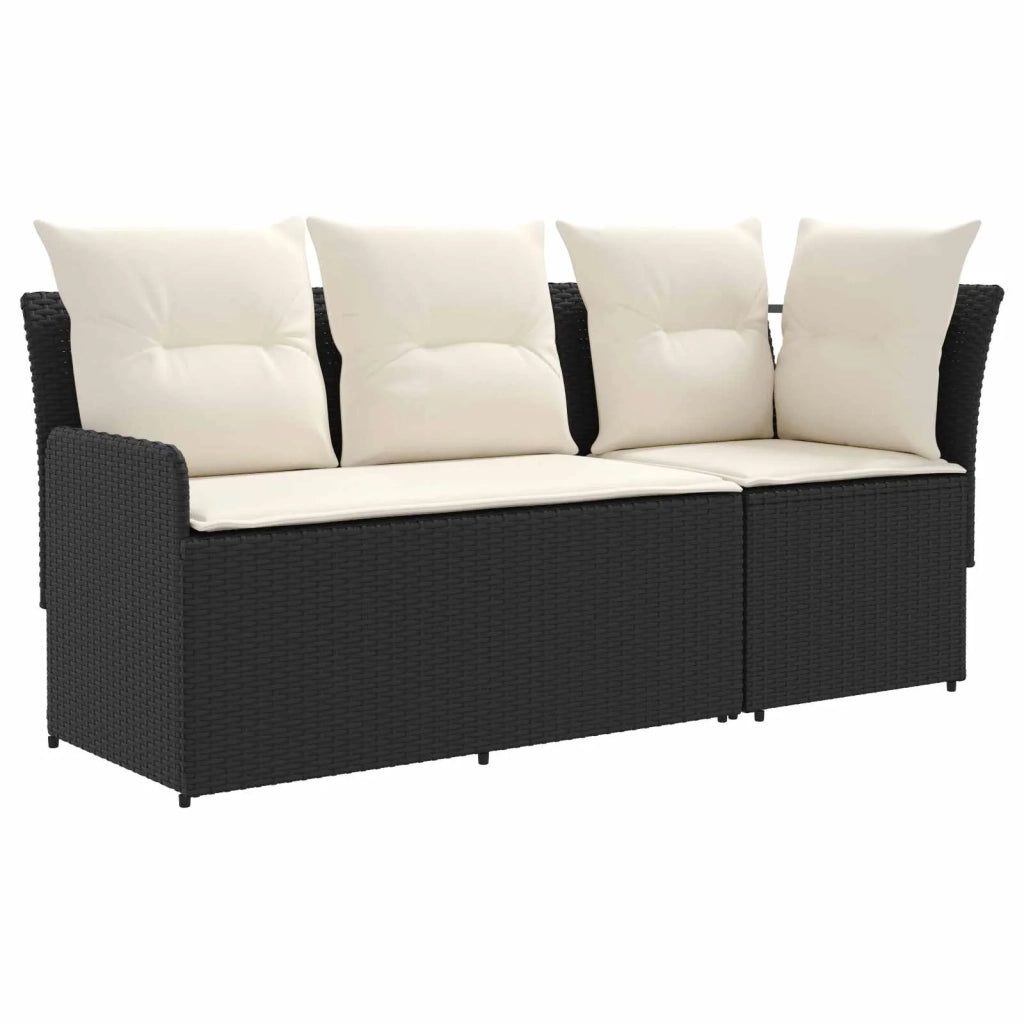 Sofa da giardino-Divano con braccioli da giardino con divano angolare 2 Pezzo 939945