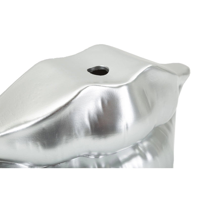Vaso Mouth Lip Silver cm 23x8x12