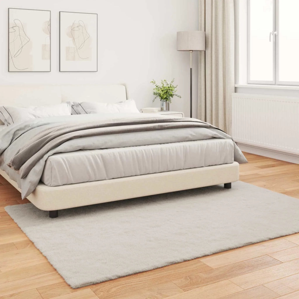 Tappeto antiscivolo in sintetica di coniglio OLITE Beige 42021636
