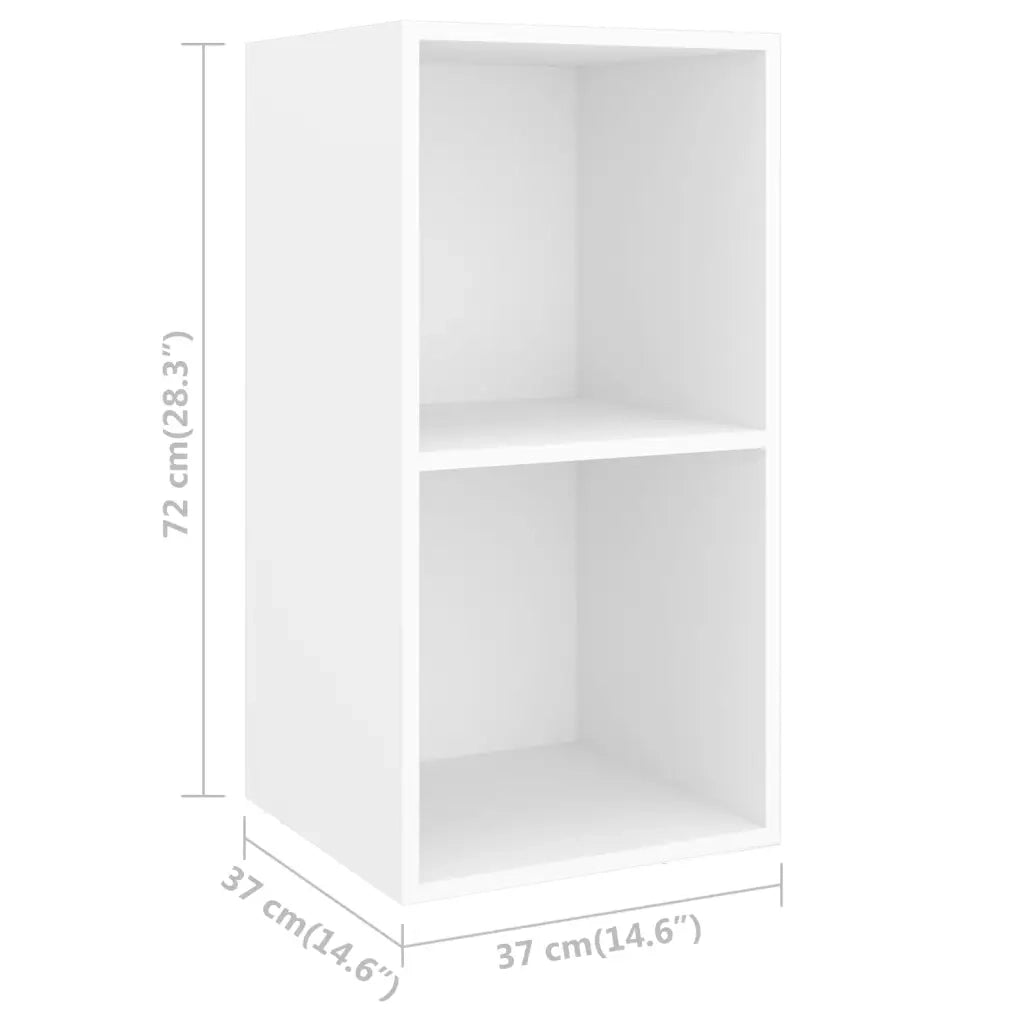 Set Mobile TV 3 pz | Armadietto TV | Mobile Porta TV Bianco in Truciolato