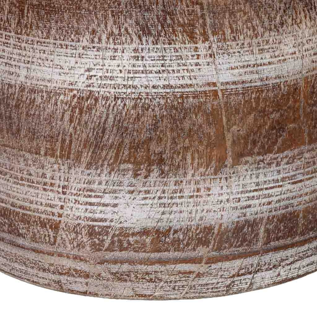 Vasi in legno marrone 26x26x31h cm
