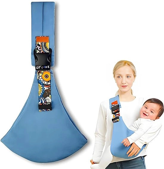 Zaino con cinture laterali regolabili, leggero e versatile Adatto per neonati, Adatto per bambini da 0 a 36 mesi, blu chiaro