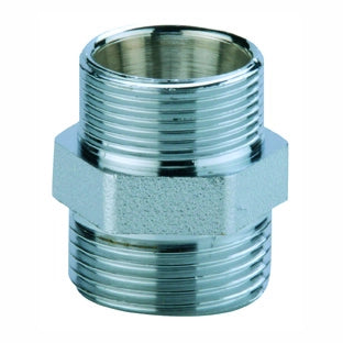 NIPPLE MASCHIO CROMO- 1/2- S.F.- pezzi 1