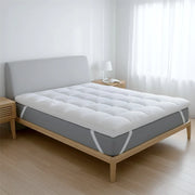 Topper 140x190 cm con Imbottitura in Ovatta da 1000 gr/m² | Coprimaterasso Extra Comfort con Camera d'Aria Traspirante Incorporata