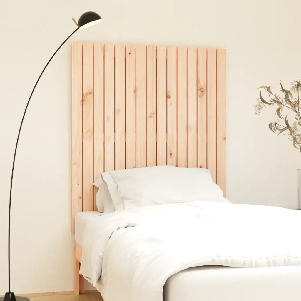 Testiera | Testata da Parete 95,5x3x110 cm in Legno Massello di Pino