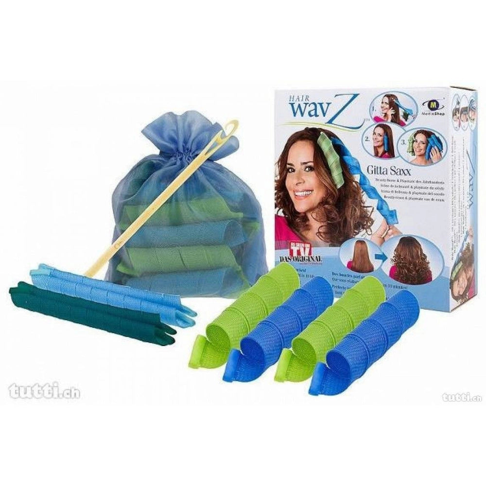 Trade Shop - Arriccia Capelli Donna Mossi Crea Boccoli Bigodini Ricci Acconciatura Hair Wavz -
