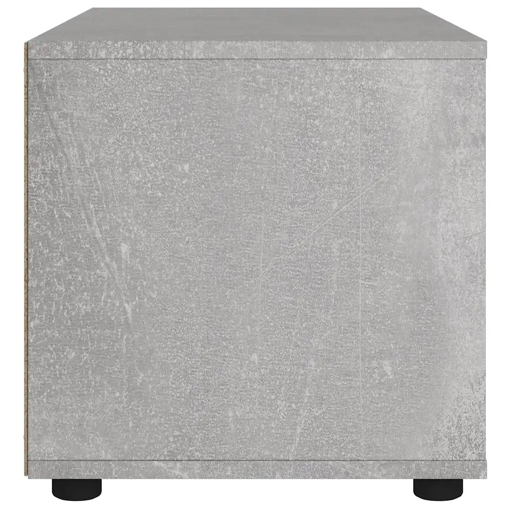 Mobile TV-Credenza per TV-Console TV VISNES Grigio Cemento 60x40x38 cm Legno Multistrato