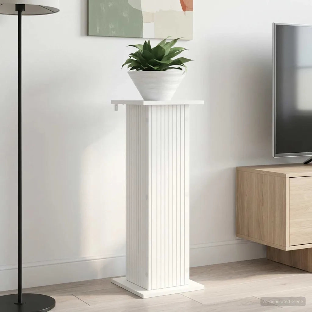Supporto per piante 2 pcs Bianco 30,5 x 30 x 80,5 cm 899763