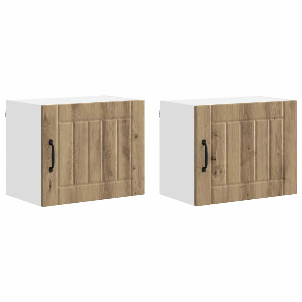 Pensile da cucina | Armadietto a muro LUCCA 2 pz Rovere Artigianale