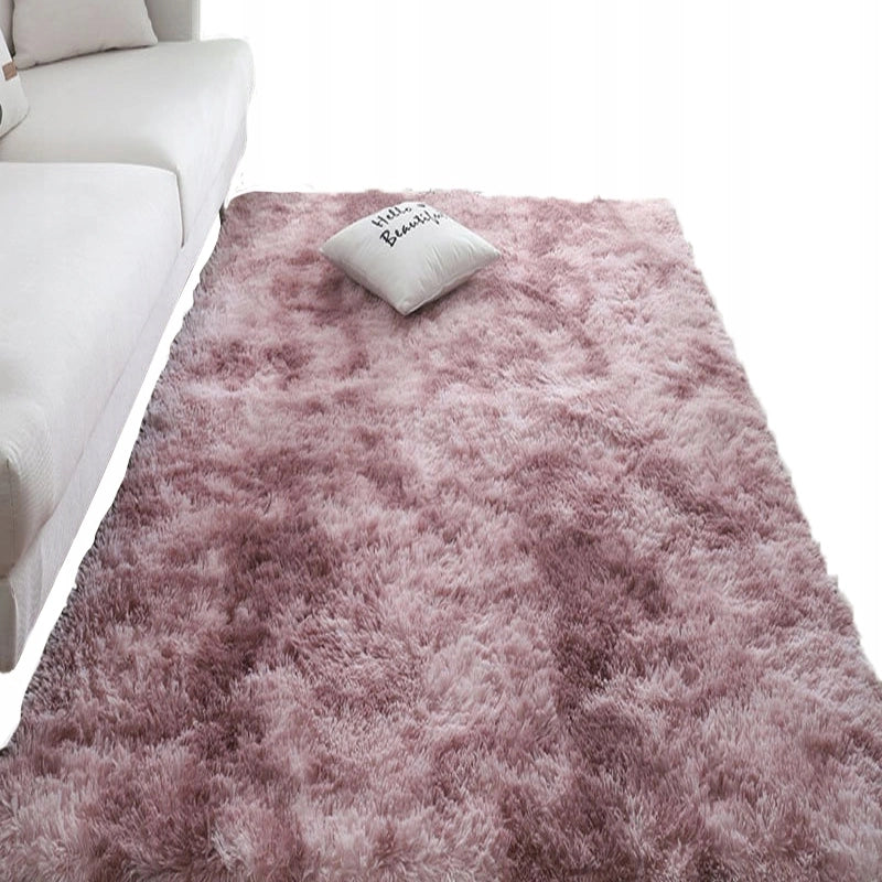 Tappeto rosa morbido e soffice 120x170 cm spesso