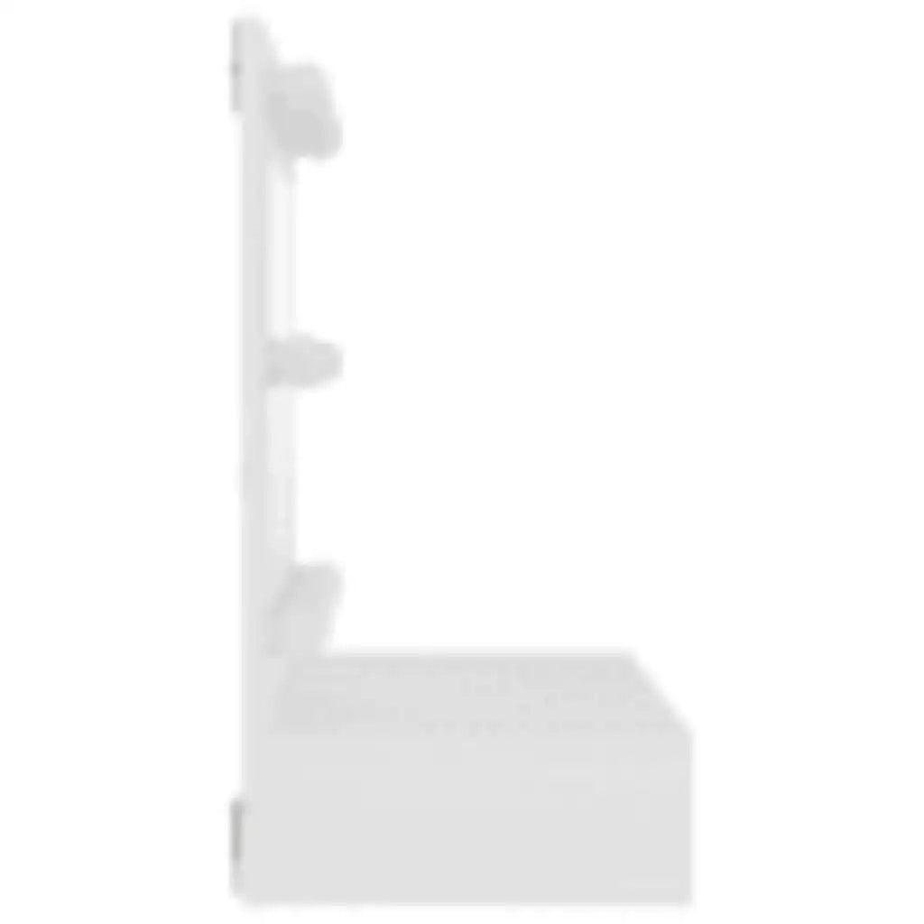 Mobile a Specchio con LED Bianco 60x31,5x62 cm 808882