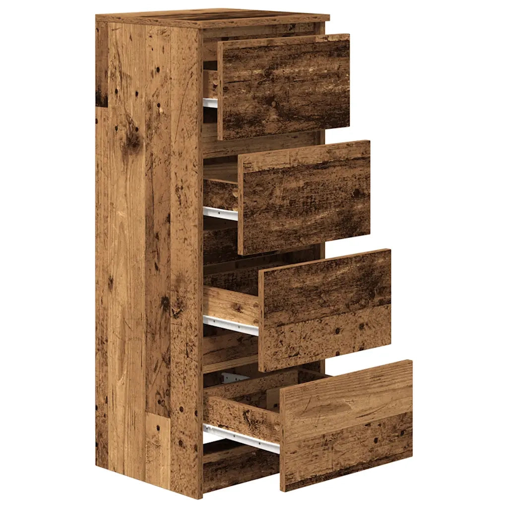 Credenza Legno Antico 37,5x35x99 cm in Legno Multistrato 861704
