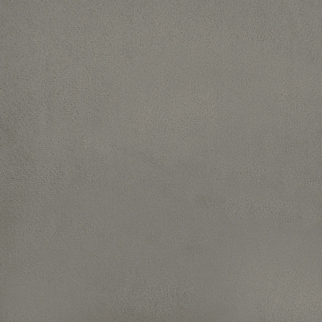 Giroletto senza Materasso Grigio Chiaro 200x200 cm Velluto 347591