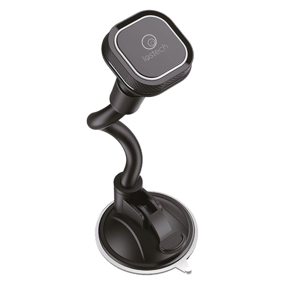 SUPPORTO SMARTPHONE PER AUTOMOBILE BASE VENTOSA rotazione libera  - LOSTECH
