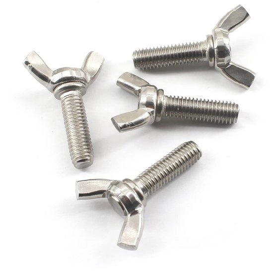 Set di viti a molla da parete 10 pezzi - M8x16 - Bucaneve in acciaio inossidabile - Duraturo - Resistente alla corrosione - Facile da installare