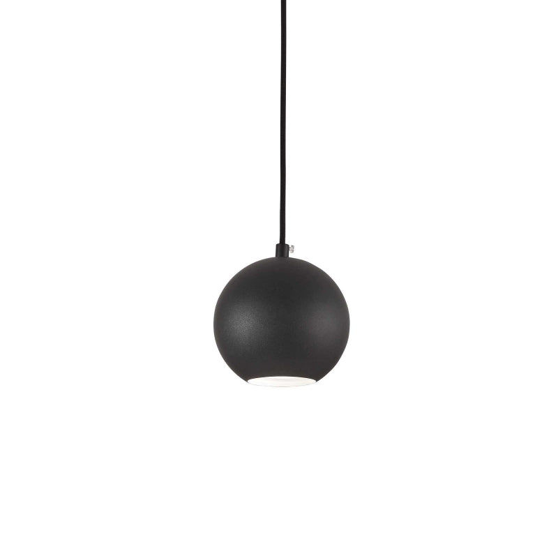 Lampada A Sospensione Mr Jack Sp1 Small Nero Ideal-Lux