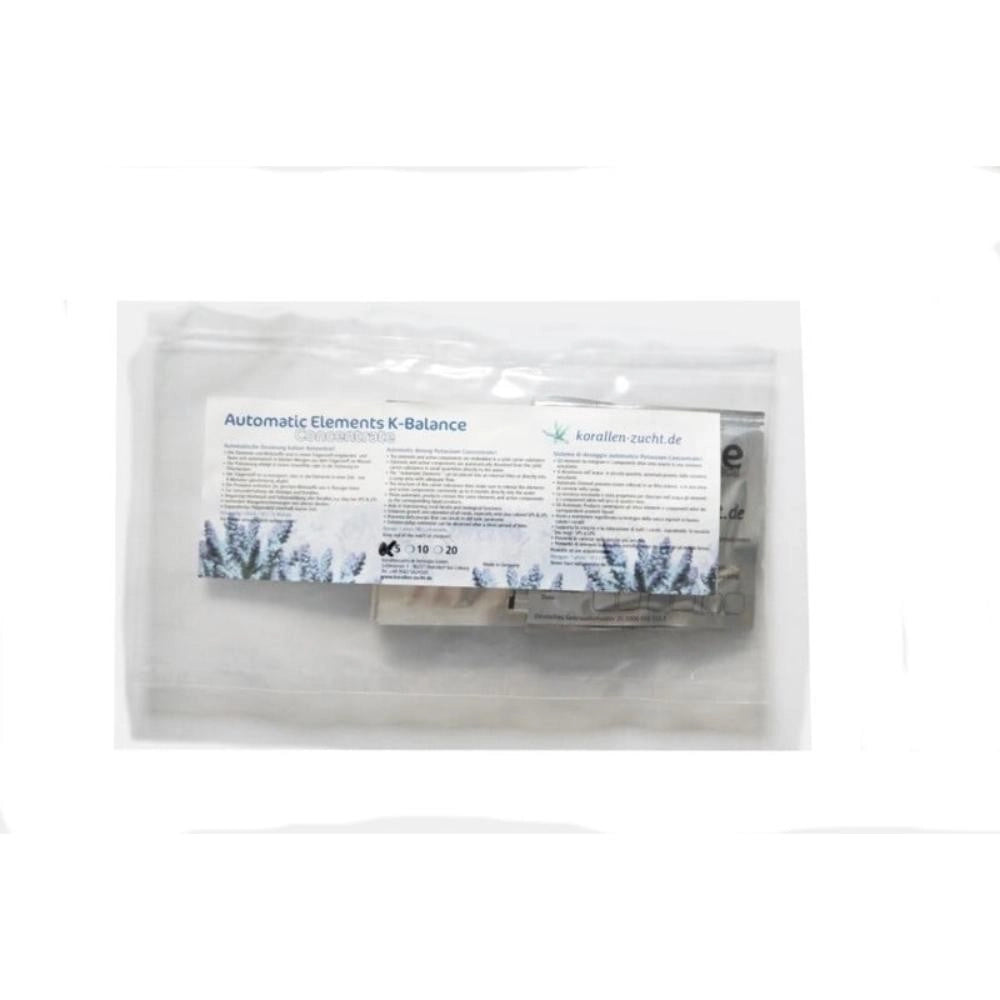 Korallen-zucht Automatic Elements K Balance Formato: 20 pz
