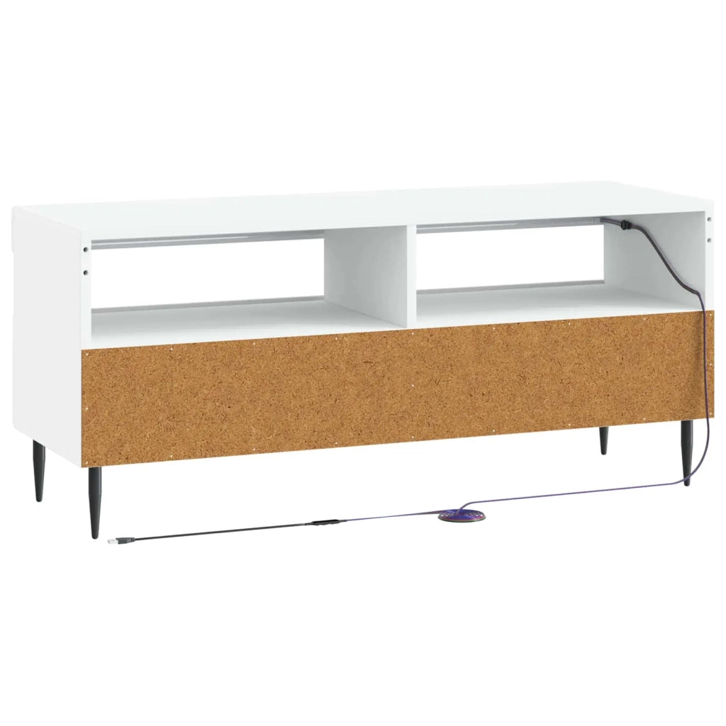 Mobile TV LED Bianco Legno ingegnerizzato 896985