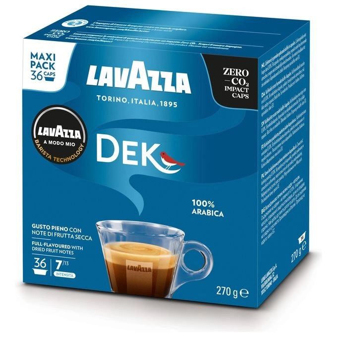 Lavazza A Modo Mio Dek Cremoso, 36 Capsule