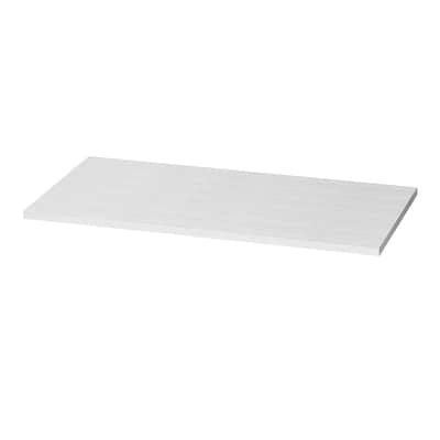 MENSOLA RETTANGOLARE 'ECOPAN' 60x20 cm - spess. 1,8 cm - col. Bianco