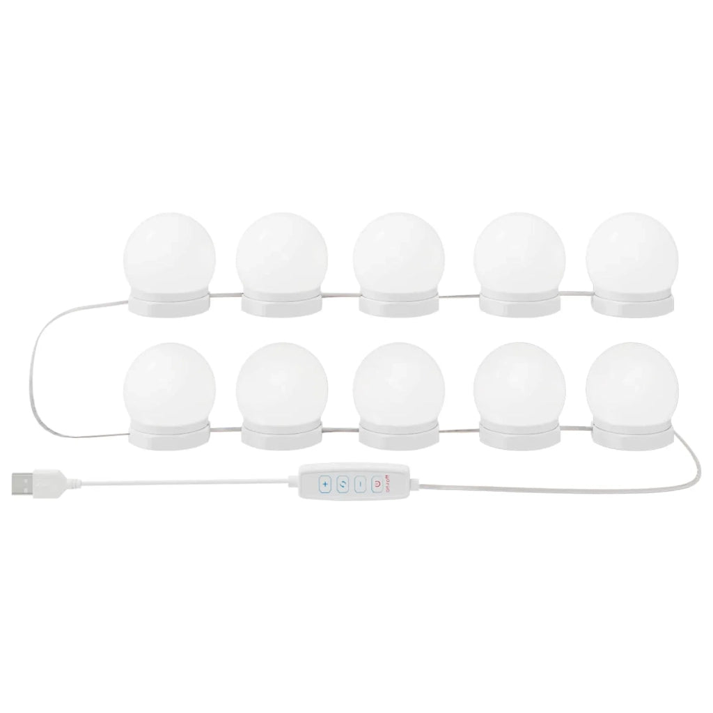 Luci per Specchio Bianco 4,5 x 4,5 x 4,7 cm Plastica CFW2543477
