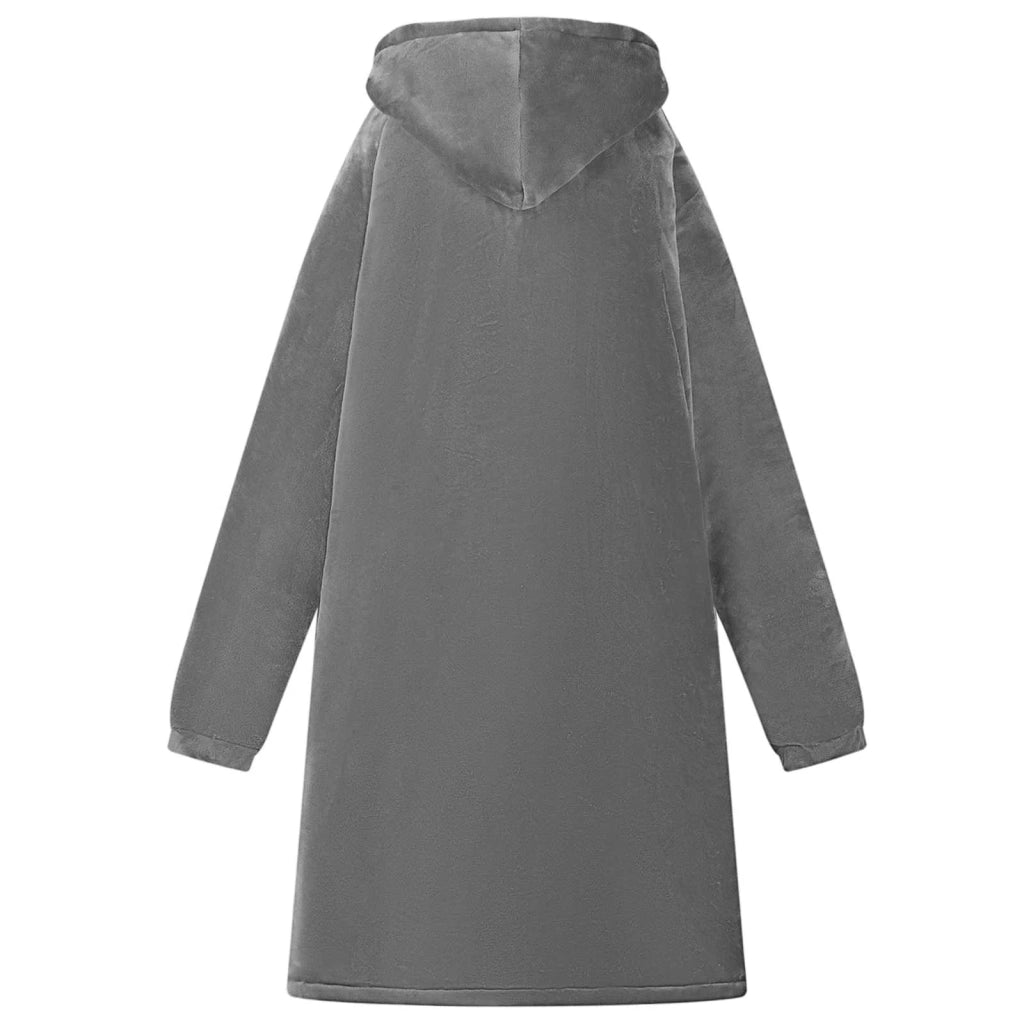 Felpa coperta Grigio scuro M Pile e Flanella 42017189