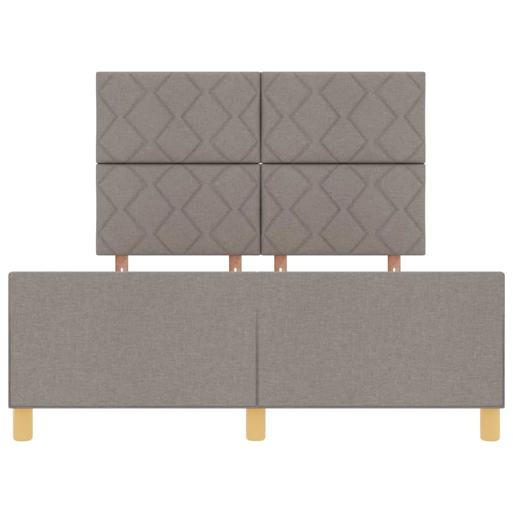 Struttura del letto con testiera Talpa 160 x 200 cm Tessuto