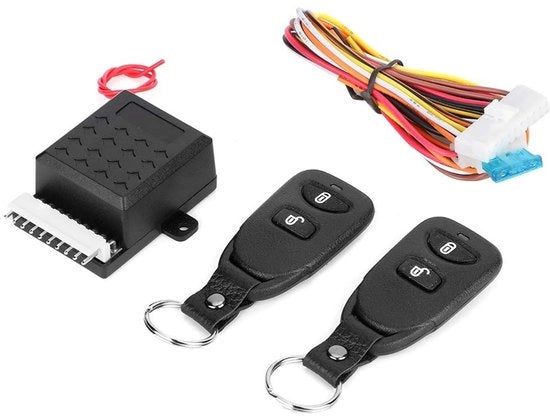 Sistema di Allarme Auto - Comando a Radiofrequenza - Indicatore LED - Protezione Antifurto - Adatto a Tutti i Veicoli - Massimo 80