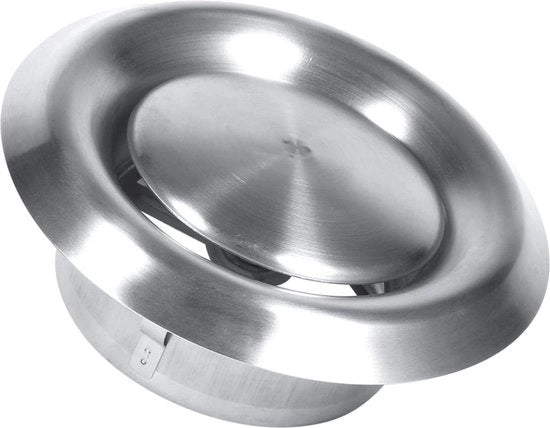 Copertura di uscita di ventilazione per parete regolabile - Venti di tetto rotondi per RV Uscita a casa (125mm)