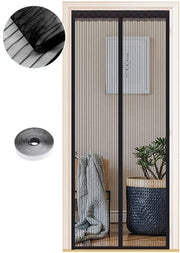 Pannello Magnetico per Porte - 80x240 cm - Nera