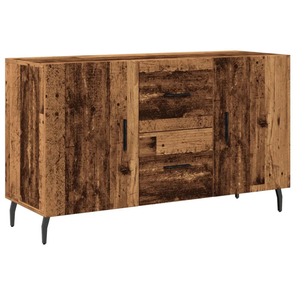 Credenza | Madia | Buffet da pranzo | Armadio da pranzo Legno Antico 100x36x60 cm in Legno Multistrato