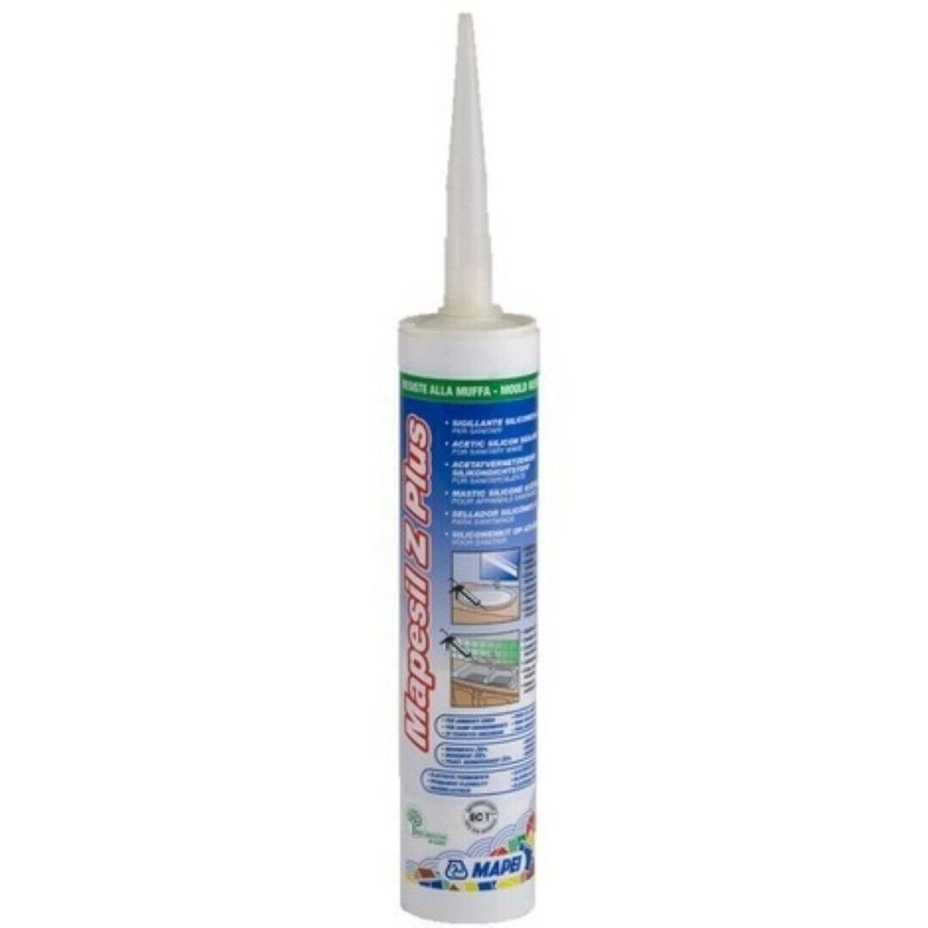 Silicone Antimuffa Mapesil Z Plus Trasparente 280 Ml - Mapei